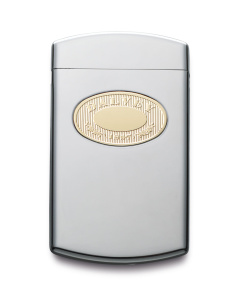 Classic Business Card Case Gold Detail
