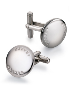 Discus Cufflinks Stainless Steel