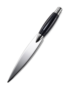 Letter Opener Black Handle