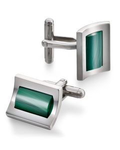 Mariner Cufflinks Malachite
