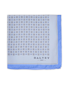 Pocket Square Madder Blue