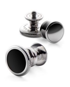 Snap Cufflinks Black