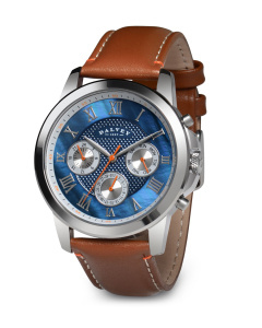 Torque Wristwatch Voyager - Blue Mop