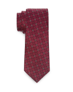 Tie Petal Quadrille Burgundy